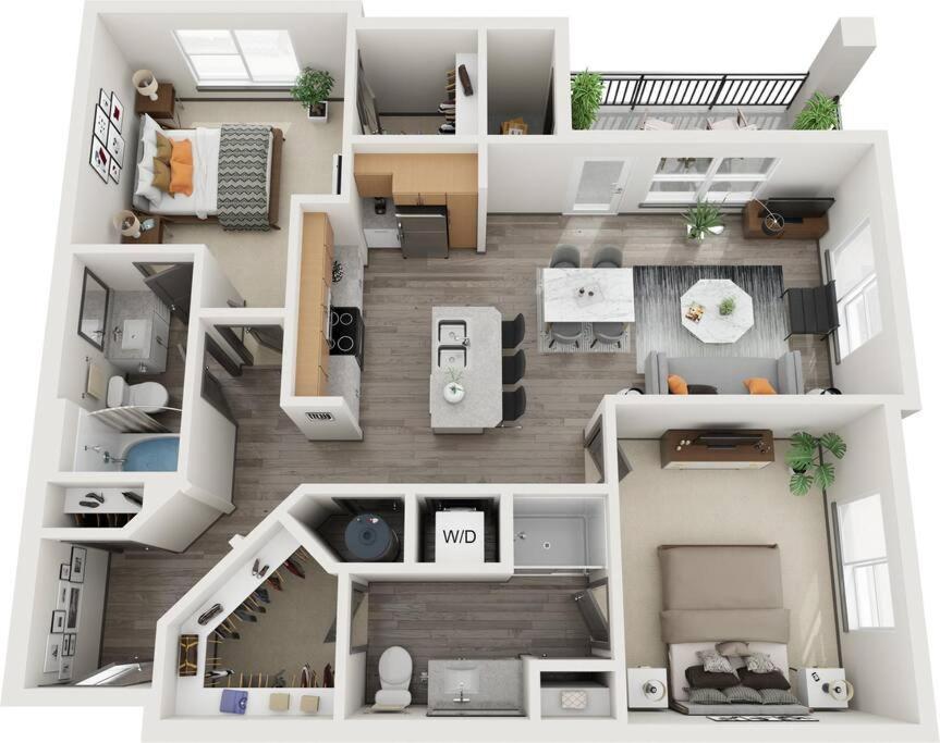 Apartment Downtown Luxury 2bed *